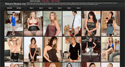 Desktop Screenshot of mature-women.org